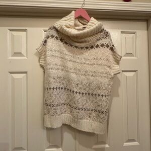 Free People- Cozy Cream Turtleneck Sweater